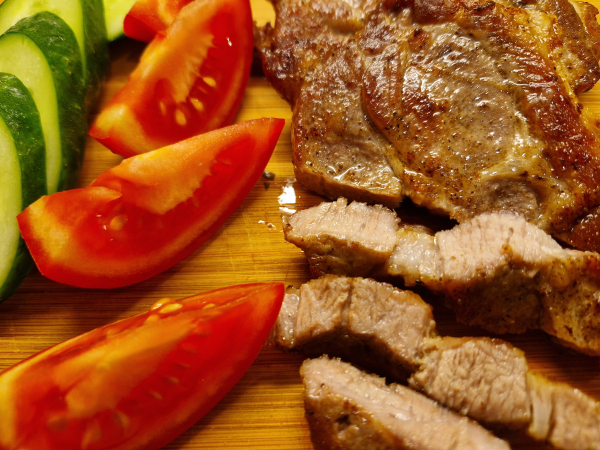 Pikanta kakla karbonāde