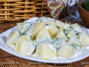 Skābeņu un kartupeļu salāti